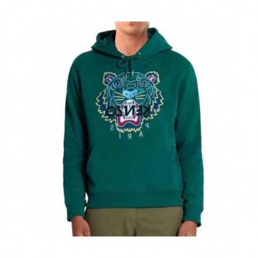 Kenzo Mens Tiger Hoodie - 겐조 2019 남성 그린 후드티 Ken61x