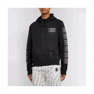 Off-white 2019 Mm/Wm Logo Cotton Oversize HoodT 