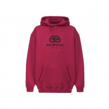 Balenciaga 2019 Mm/Wm Logo Oversize Cotton Hood Tee - 발렌시아가 남자 로고 오버사이즈 코튼 기모 후드티 Bal0385x.Size(xs 