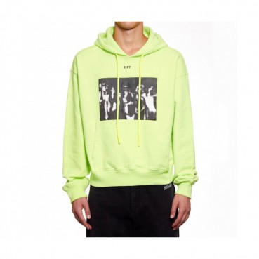 Off-white 2019 Mm/Wm Logo Cotton Oversize HoodT 