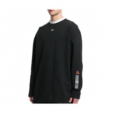 Off-white 2019 Mm/Wm Logo Cotton Oversize HoodT 