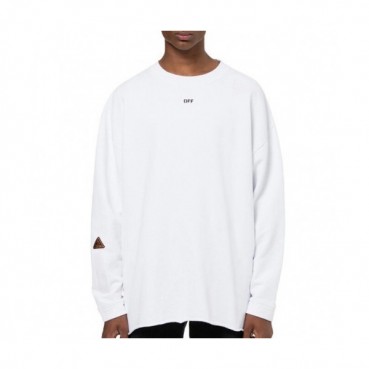 Off-white 2019 Mm/Wm Logo Cotton Oversize HoodT 