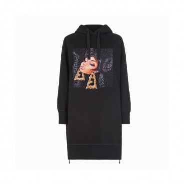 Fendi Womens Logo Cotton HoodT - 펜디 2019 여성 로고 코튼 후드티 Fen0462x.Size(s 