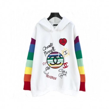 Chanel 2019 Mm/Wm Logo Oversize Cotton HoodT - 샤넬 2019 남자 로고 오버사이즈 코튼 기모 후드티 Cha0493x.Size(s 