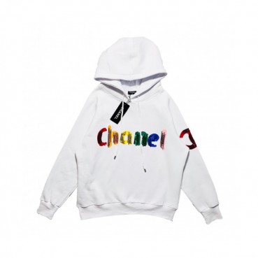 Chanel 2019 Mm/Wm Logo Oversize Cotton HoodT - 샤넬 2019 남자 로고 오버사이즈 코튼 기모 후드티 Cha0490x.Size(s 