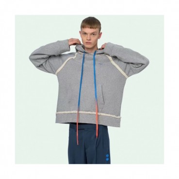 Off-white 2019 Mm/Wm Logo Cotton Oversize HoodT 