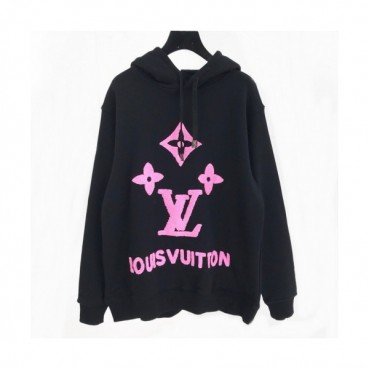 Louis vuitton 2019 Mm/Wm Logo Cotton HoodT - 루이비통 2019 남자 로고 코튼 후드티 Lou01422x.Size(s 
