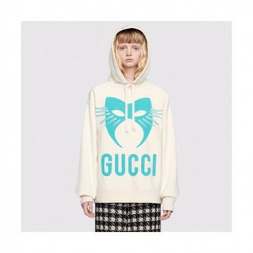 Gucci 2019 Mm/Wm Logo Glitter Cotton Hood Tee - 구찌 2019 남자 로고 글리터 코튼 후드티 Guc01677x.Size(xs 