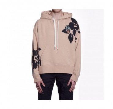 Palm Angels 2019 Mm/Wm Logo Oversize  Cotton Hood Tee - 팜 엔젤스 2019 남자 로고 오버사이즈 코튼 후드티 Pam0045x.Size(s 