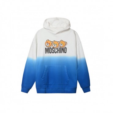 Moschino 2019 Mm/Wm Logo Teddy Cotton Hood Tee - 모스키노 2019 남자 로고 테디 코튼 후드티 Mos0033x.Size(xs 