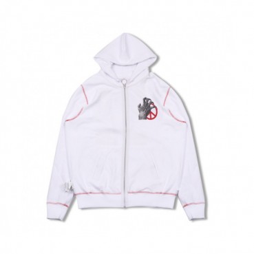 Off-white 2019 Mm/Wm Logo Cotton Oversize HoodT 