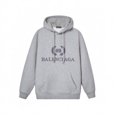 Balenciaga 2019 Mm/Wm Logo Oversize Cotton Hood Tee - 발렌시아가 남자 로고 오버사이즈 코튼 후드티 Bal0329x.Size(s 