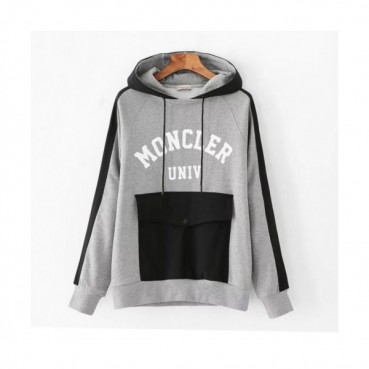 Moncler 2019 Mens Logo Cotton HoodT - 몽클레어 2019 남성 로고 코튼 후드티 Moc0855x.Size(s 