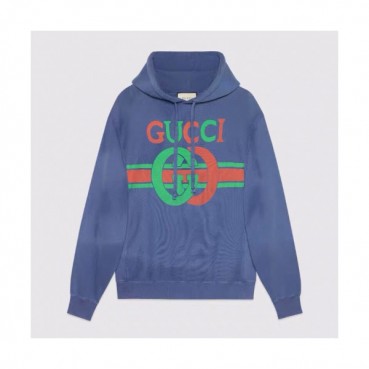 Gucci 2019 Mm/Wm Logo Cotton HoodT - 구찌 남자 로고 코튼 후드티 Guc01455x.Size(xs 
