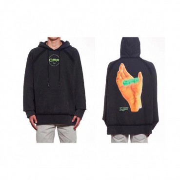 Off-white 2019 Mm/Wm Logo Cotton Oversize HoodT 