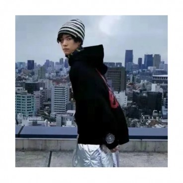 Moncler x Palm Angels 2019 Mens Logo Cotton HoodT - 몽클레어 x 팜 엔젤스 2019 남성 로고 코튼 후드티 Moc0769x.Size(m 