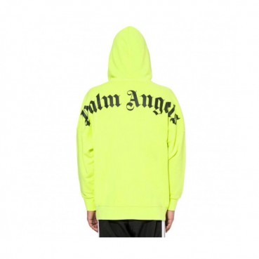 Palm Angels 2019 Mens Logo Cotton Hood Tee - 팜 엔젤스 2019 남성 로고 코튼 후드티 Pam0020x.Size(s 