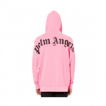 Palm Angels 2019 Mens Logo Cotton Hood Tee - 팜 엔젤스 2019 남성 로고 코튼 후드티 Pam0019x.Size(s 
