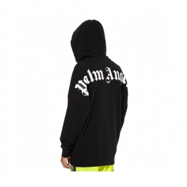 Palm Angels 2019 Mens Logo Cotton Hood Tee - 팜 엔젤스 2019 남성 로고 코튼 후드티 Pam0018x.Size(s 