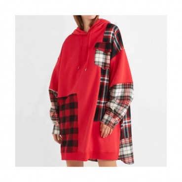 Alexander McQueen 2019 Womens Logo Cotton HoodT - 알렉산더맥퀸 2019 여성 로고 코튼 후드티 Ale0074x.Size(s 