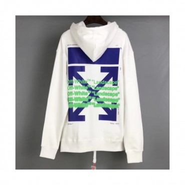 Off-white 2019 Mm/Wm Logo Cotton Oversize HoodT 