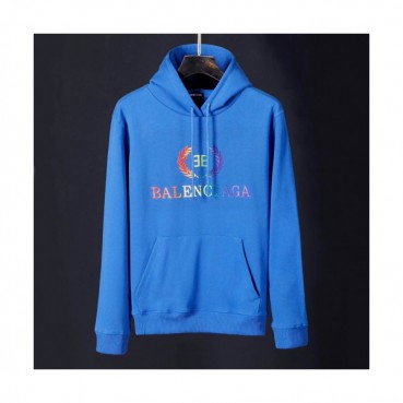 Balenciaga 2019 Mm/Wm Logo Oversize Cotton Hood Tee - 발렌시아가 남자 로고 오버사이즈 코튼 후드티 Bal0281x.Size(s 