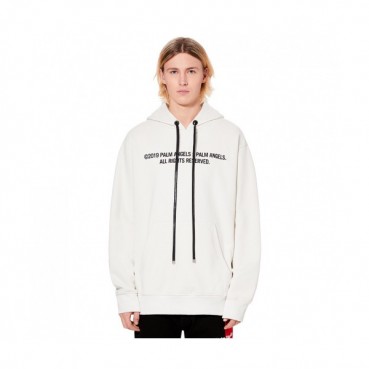 Palm Angels 2019 Mens Logo Cotton Hood Tee - 팜 엔젤스 2019 남성 로고 코튼 후드티 Pam0017x.Size(xs 