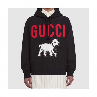 Gucci 2019 Mens Logo Cotton HoodT - 구찌 2019 남성 로고 코튼 후드티 Guc01273x.Size(xs 