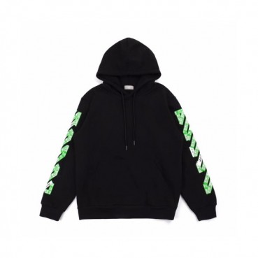 Off-white 2019 Mm/Wm Logo Cotton HoodT 