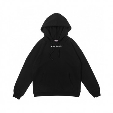 Palm Angels 2019 Mm/Wm Logo Cotton Hood Tee - 팜 엔젤스 남자 로고 코튼 후드티 Pam01x.Size(s 