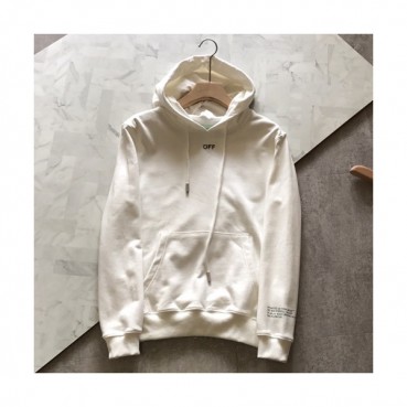 Off-white 2019 Mm/Wm Logo Wolf Cotton Hood Tee 