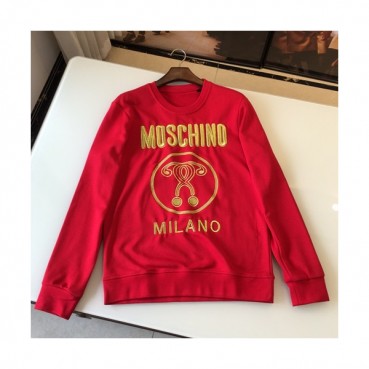 Moschino 2019 Mm/Wm Logo Wolf Cotton Hood Tee - 모스키노 남자 로고 울프 코튼 후드티 MOSHT0004.Size(M 