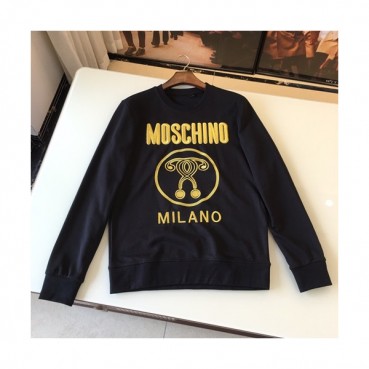 Moschino 2019 Mm/Wm Logo Wolf Cotton Hood Tee - 모스키노 남자 로고 울프 코튼 후드티 MOSHT0003.Size(M 