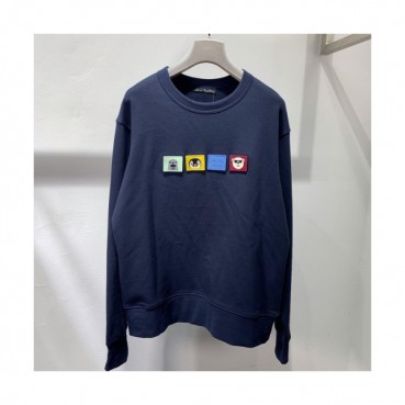 Acne 2019 Mm/Wm Logo Wolf Cotton Hood Tee - 아크네 남자 로고 울프 코튼 후드티 AcnHT0001.Size(s 