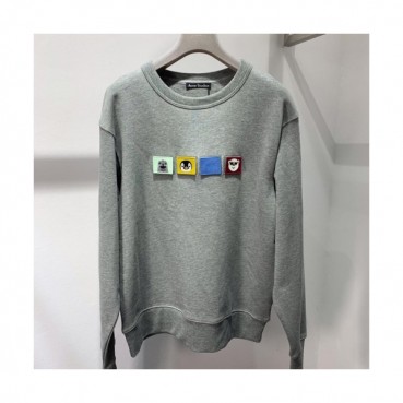 Acne 2019 Mm/Wm Logo Wolf Cotton Hood Tee - 아크네 남자 로고 울프 코튼 후드티 AcnHT0001.Size(s 
