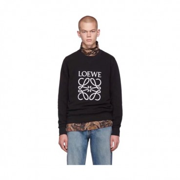 Loewe 2019 Mm/Wm Logo Wolf Cotton Hood Tee - 로에베 남자 로고 울프 코튼 후드티 LoeHT0011.Size(s 