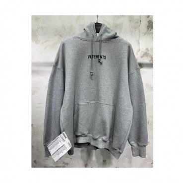 Vetements 2019 Mm/Wm Logo Wolf Cotton Hood Tee - 베트멍 남자 로고 울프 코튼 후드티 VetHT0010.Size(xs 