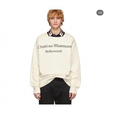Gucci 2019 Mm/Wm Logo Wolf Cotton Hood Tee - 구찌 남자 로고 울프 코튼 후드티 GucHT0055.Size(xs 