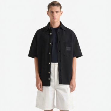 지방시 남성 패치 반팔 셔츠 - Givenchy Mens Paris Patch Shirt 
