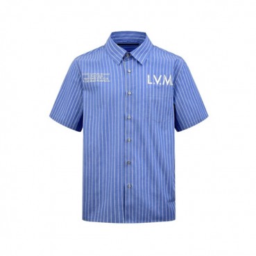 루이비통 남성 반팔 셔츠 - Louis vuitton Mens Short
