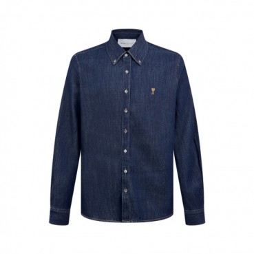아미 남성 데님 셔츠 - Ami Mens Denim Shirts 