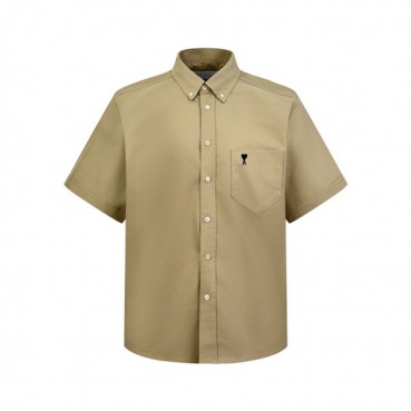 아미 남성 반팔 셔츠 - Ami Mens Basic Shirts 