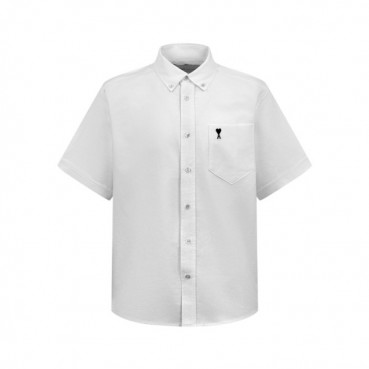 아미 남성 반팔 셔츠 - Ami Mens Basic Shirts 
