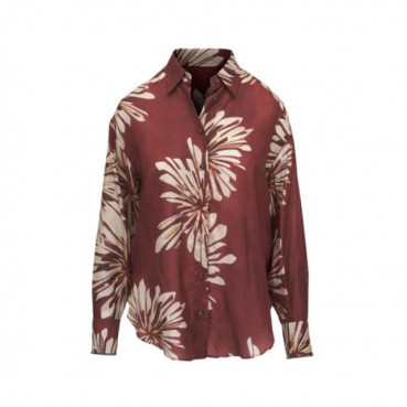 브루넬로쿠치넬리 여성 달리아 프린트 실크 블라우스 - Brunello Cucinelli Womens Dahlia Print Silk Blouse 