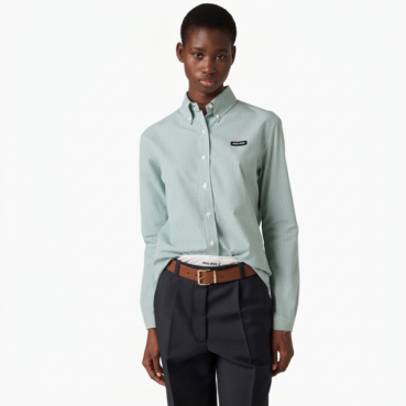 미우미우 여성 클래식 셔츠 - Miumiu Womens Dress Shirts 