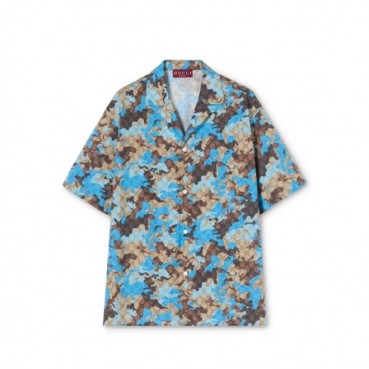 구찌 남성 반팔 셔츠 - Gucci Mens Polo Shirts 