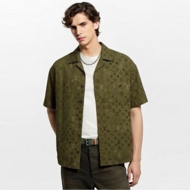 루이비통 남성 반팔 셔츠 - Louis vuitton Mens Polo Shirts 