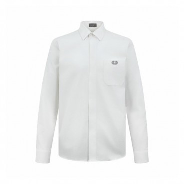 디올 남성 자수 셔츠 - Dior Mens Embroidered Shirt 