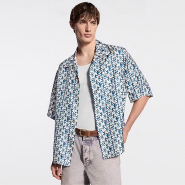 루이비통 남성 반팔 셔츠 - Louis vuitton Mens Polo Shirts 