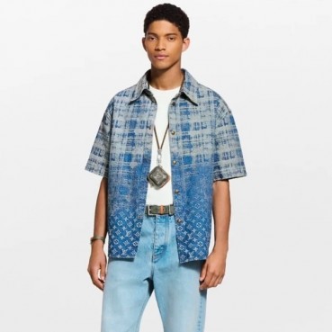 루이비통 남성 반팔 셔츠 - Louis vuitton Mens Polo Shirts 